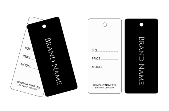 Kartonowa metka Model HT-M112