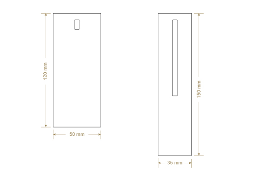 Etykieta kartonowa Model HT-M91