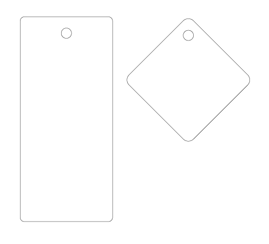 Kartonowa metka Model HT-M94