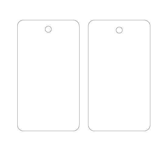 Etykieta kartonowa Model HT-M99