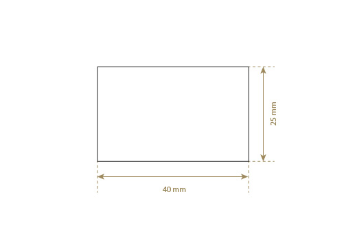 Etykieta z imitacji skóry Model EP-M133