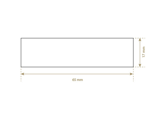 Etykieta z imitacji skóry Model EP-M135