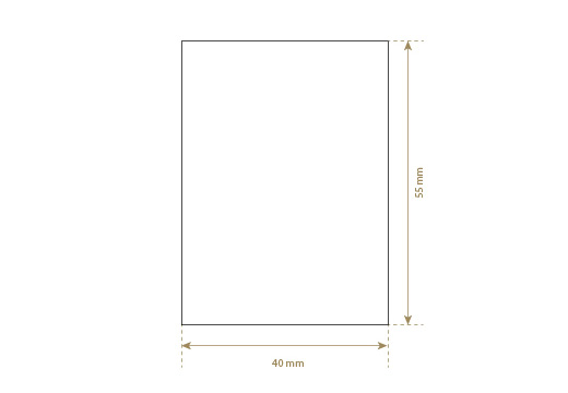 Etykieta z imitacji skóry Model EP-M139