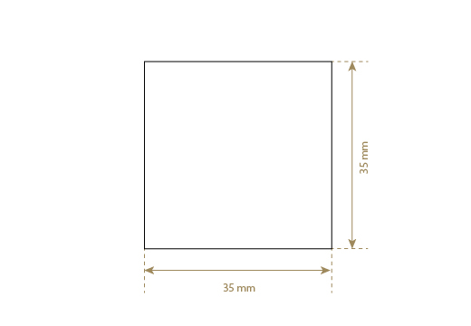 Etykieta z imitacji skóry Model EP-M145