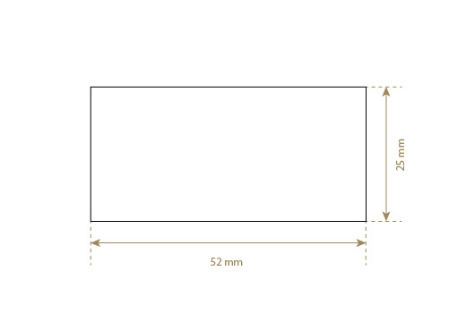 Etykieta z prawdziwej skóry Model EP-M3