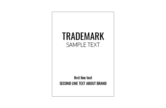 Etykieta z prawdziwej skóry Model EP-M39