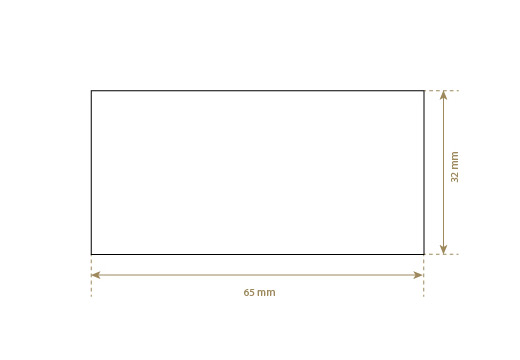 Etykieta z prawdziwej skóry Model EP-M40