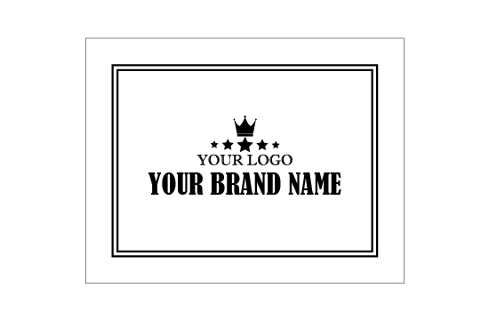 Etykieta z prawdziwej skóry Model EP-M49