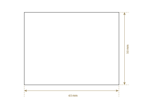 Etykieta z prawdziwej skóry Model EP-M49