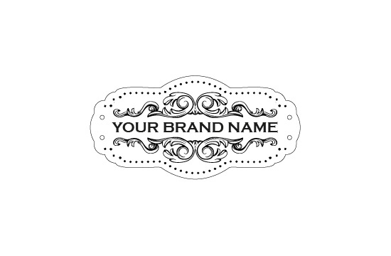 Etykieta z prawdziwej skóry Model EP-M5