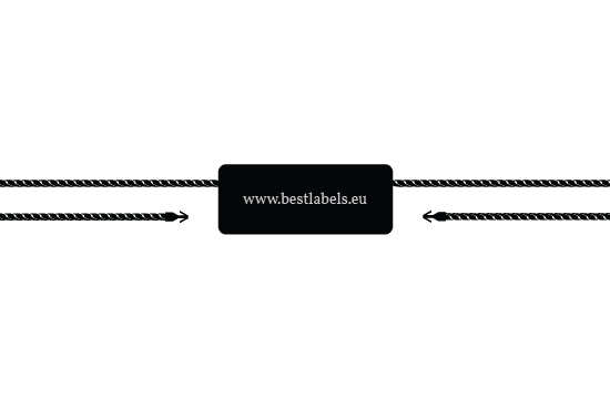 Plastikowa plomba do odzieży Model ST-M129