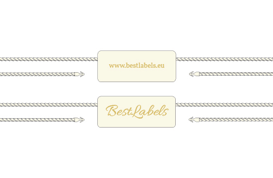 Plastikowa plomba do odzieży Model ST-M131