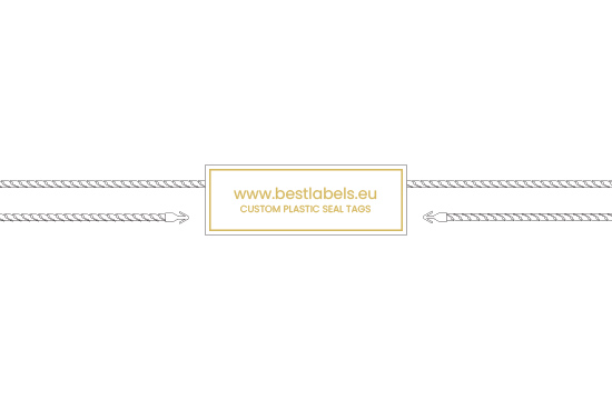 Plastikowa plomba do odzieży Model ST-M148