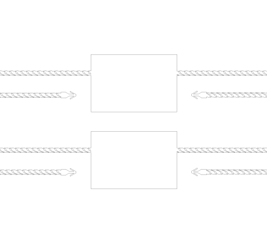 Plastikowa plomba do odzieży Model ST-M174