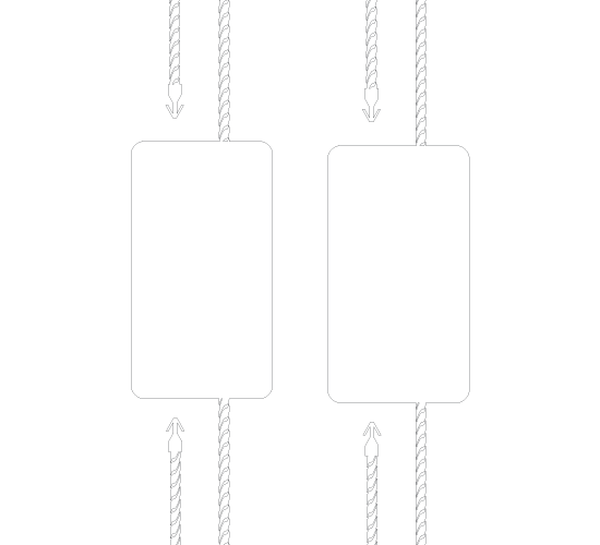 Plastikowa plomba do odzieży Model ST-M191