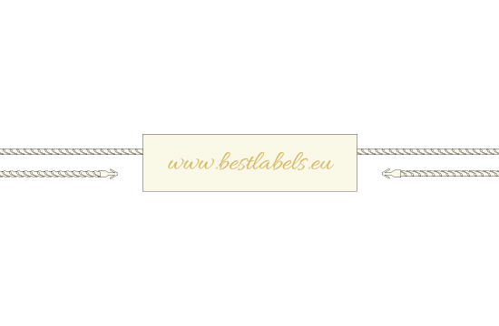 Plastikowa plomba do odzieży Model ST-M264