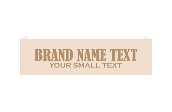 Wszywka żakardowa tkana Swell Style Model WL-M15