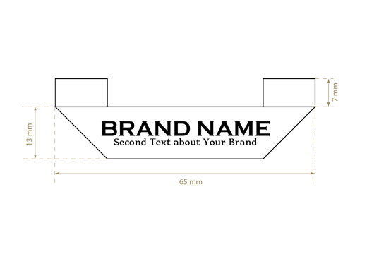 Tkana etykieta Solid Style Model WL-M32