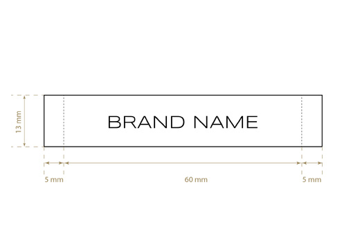 Wszywka żakardowa Fashion Style Model WL-M6