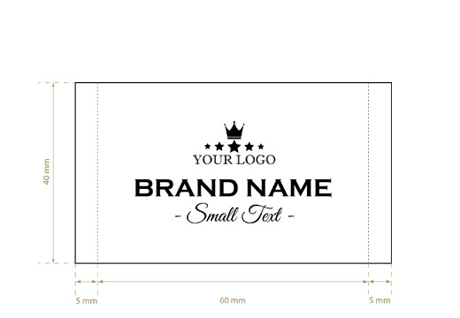 Tkana etykieta Portly Style Model WL-M70