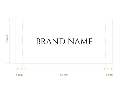 Wszywka żakardowa Pithy Style Model WL-M71