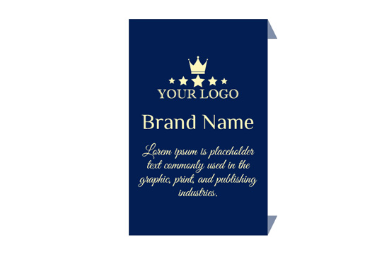 Wszywka żakardowa Noble Style Model WL-M77